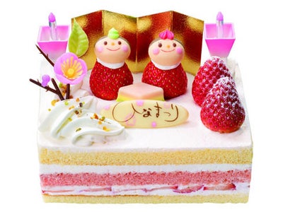 ひなまつりはみんなで笑顔に！クリーム・トッピング・味にこだわったひなまつりケーキはいかが？～数量限定で１/３１（月）よりご予約承り開始～