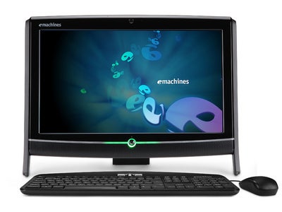 【eMachines】コストパフォーマンスに優れたスリムな一体型デスクトップ7/27（水）発売開始