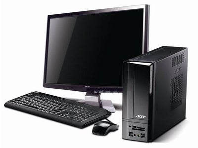 エイサー、「PCにもなるハイビジョン対応TV」がコンセプトのコンパクト・デスクトップPC スペックチェンジして発売