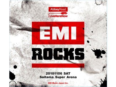 EMI ROCKS：日本のライヴ･フェスで初！ライヴの興奮をそのまま持ち帰る、海外で話題の“お持ち帰りライヴCD”会場限定発売