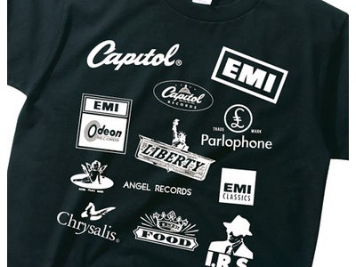 EMIミュージックの誰もが知る伝統と革新のレーベル･ロゴのＴシャツ、エコバッグ等をネット販売開始