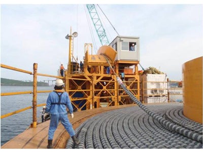 台湾本島・澎湖（ポンフー）島間の海底電力ケーブル敷設プロジェクトを受注