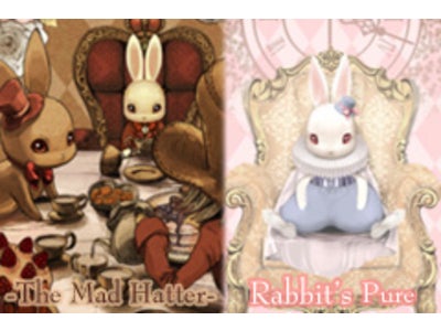 アリスと白ゴスうさぎの待受＆スケジュールアプリ「Alice Schedule-The Mad Hatter-」「Rabbit's Pure Schedule」2タイトル同時配信開始！！