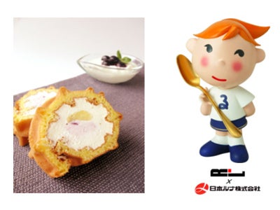 ワッフル・ケーキの店R.L（エール・エル）と「バニラヨーグルト」 の日本ルナ株式会社がコラボレート　「くるくるワッフル　ブルーベリーヨーグルト」新発売！　7・8月は夏に食べたいさっぱりワッフルが登場
