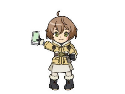 大人気アニメ「ラストエグザイル-銀翼のファム-」のマチキャラをリリース