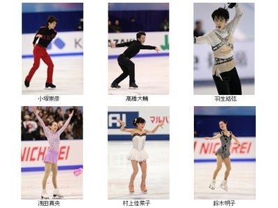 【フジテレビ】『全日本フィギュアスケート選手権2011』4夜連続独占放送！12月23日（金・祝）～26日（月）　午後7時～