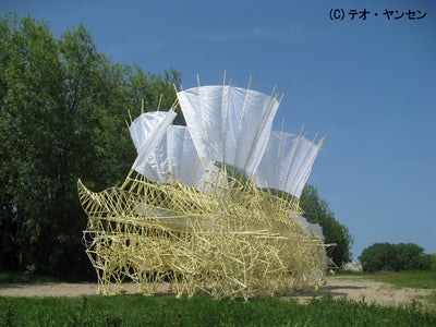 【フジテレビ】『「テオ・ヤンセン展～生命の創造～」　物理と芸術が生み出した新しい可能性』 日本科学未来館 [東京・お台場]にて開催！ 12月9日（木）～2011年2月14日（月）