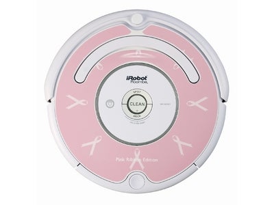 【自動掃除機 ルンバ】限定ピンクリボンモデルを発表！