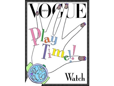 [iPad/iPhoneアプリ]腕時計＆ネイルの着せ替えアプリ誕生。「VOGUE WATCH」 をリリース！