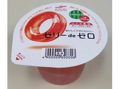 おいしくてゼロカロリー『ゼリーdeゼロ』シリーズに、スイカ風味／はちみつレモン風味が新発売！！