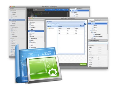 リッチインターネットアプリケーション向けのGUIビルダー「Ext Designer 1.0」