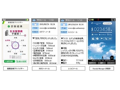 au Smart Sports Karada Managerがトータルヘルスケアサービスへと大幅リニューアル