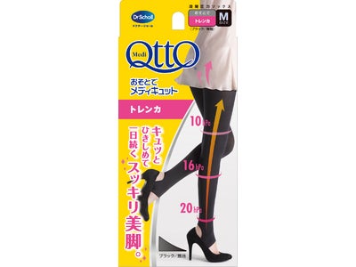 ～いつものおしゃれと、１日続くスッキリ美脚を実現～  「おそとでメディキュット トレンカ」  2011年2月1日（火） バラエティショップ先行発売／2011年3月1日（火） ドラッグストア発売