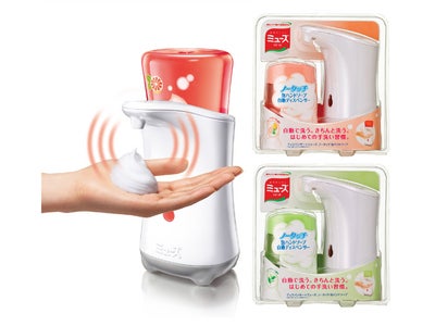 【ミューズ】自動で泡が出る家庭用ハンドソープ　「ミューズ ノータッチ 泡ハンドソープ」2012年3月12日（月）新発売