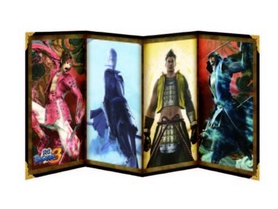 “戦国BASARA3 卓上屏風”付きPS3/Wiiソフト「戦国BASARA3」TSUTAYAオリジナル予約特典としてプレゼント！