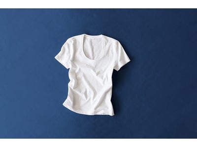 「無印良品の白いT シャツ]限定発売のお知らせ