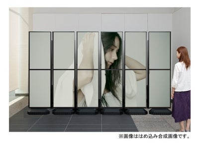 映像を活用した情報発信を新装無印良品池袋西武で採用