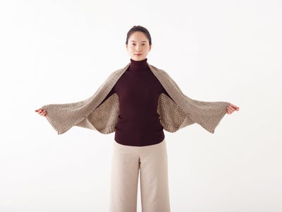 無印良品「ウール入り３ＷＡＹケープ」新発売のご案内