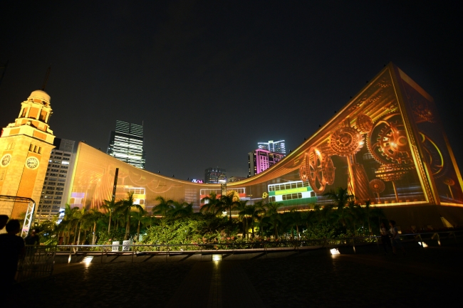 香港パルス3Dライトショーイメージ