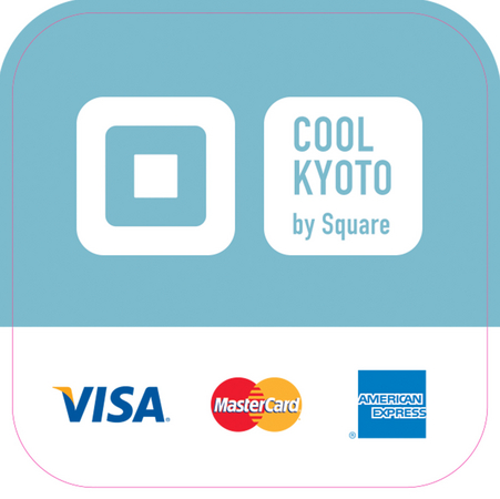 「COOL KYOTO by Square」参加加盟店用ステッカー