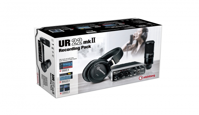スタインバーグ ハードウェア バンドルパッケージ 『UR22mkII Recording Pack』