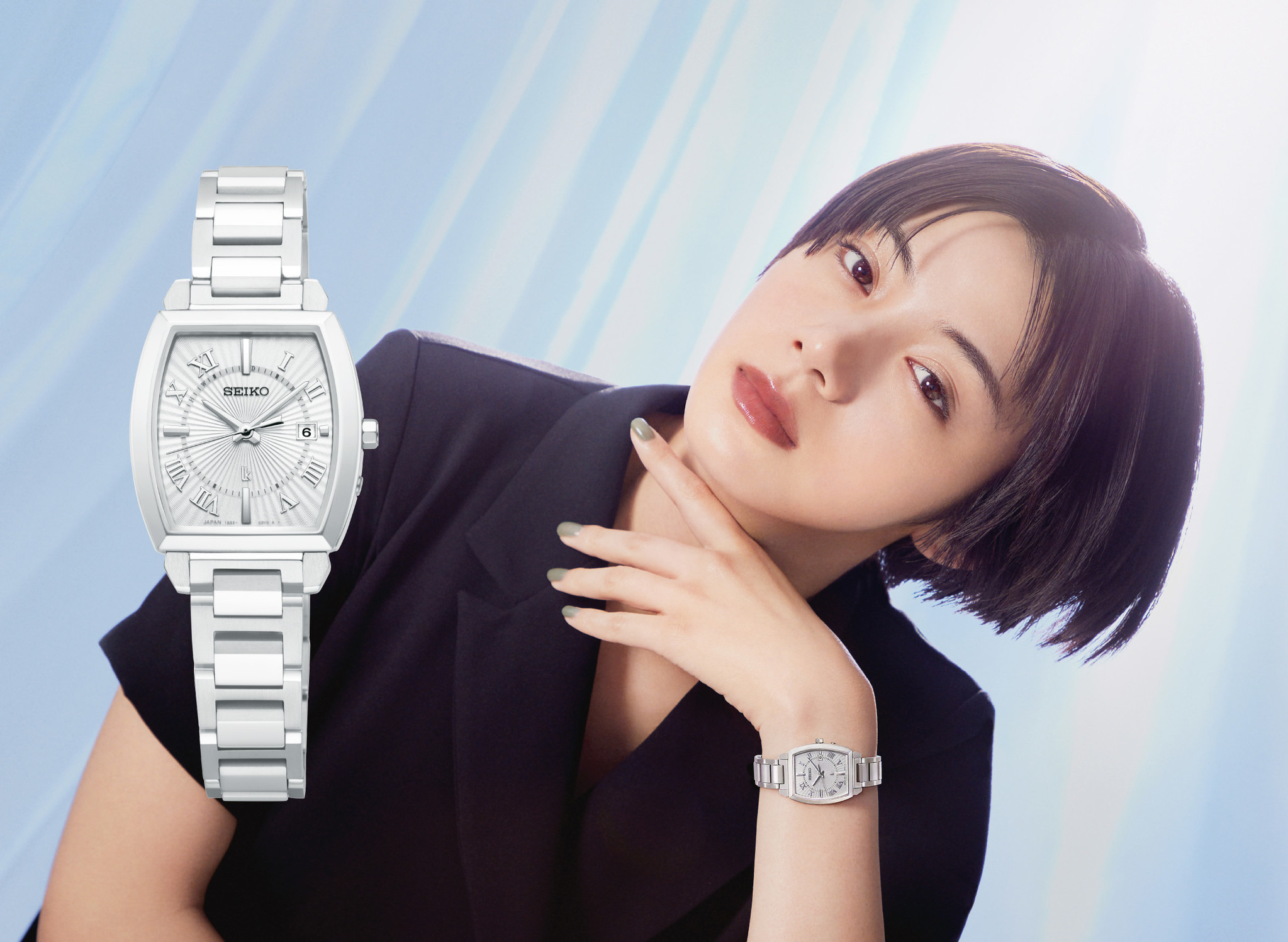 野花 卯月 SEIKO ルキア LUKIA ことりっぷ ソーラー電波腕時計 SSQV008