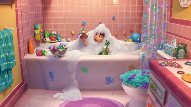 「トイ・ストーリー トゥーン／レックスはお風呂の王様」　©Disney／Pixar