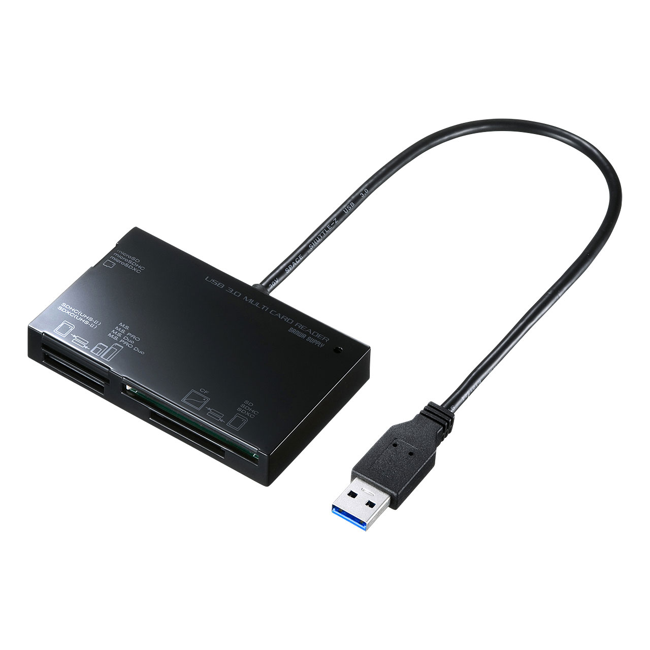 UHSII対応SDカードなど59種類のメディアに対応するUSB3.0カードリーダーを発売。｜サンワサプライ株式会社のプレスリリース