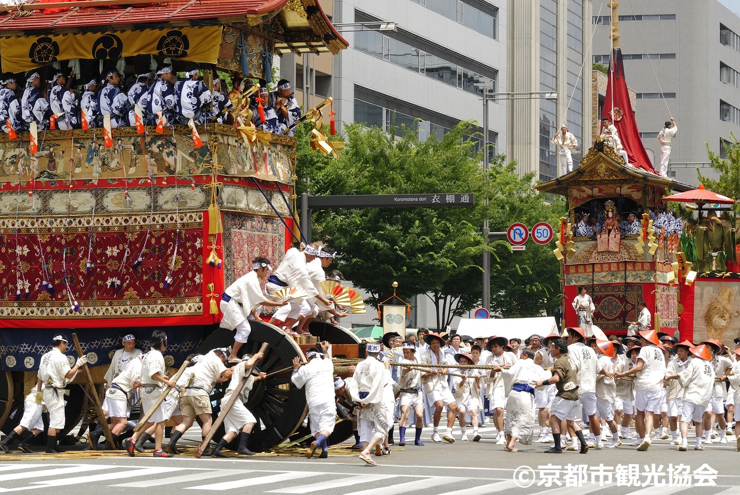 京都の夏の風物詩祇園祭後祭 7 24 山鉾巡行の有料観覧席発売中ぴあ株式会社のプレスリリース