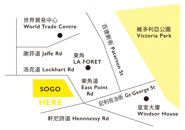 香港店MAP