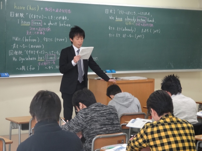 小笠原先生の英語の授業