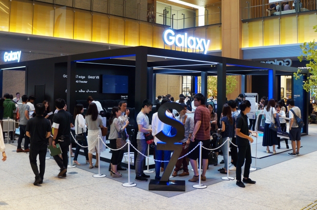 9月に行われたGalaxy Studio 名古屋は、終日順番待ちの列ができるほど大盛況