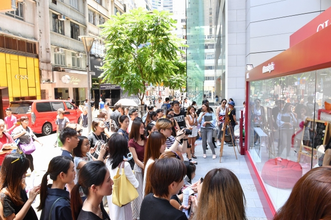 【香港】コーズウェイベイのランドマーク「ハイサンプレイス」にてイベントを実施