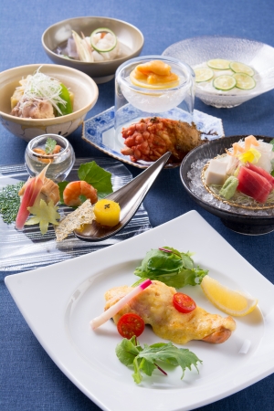 日本料理なにわ 懐石「夏の旬を味わう涼風会席」