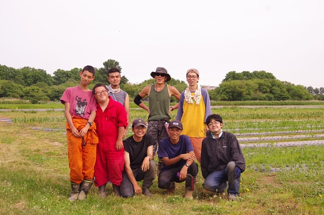 自然栽培の仲間たち　直営札幌農場【自然ファーム　ハレトケ】の皆さん