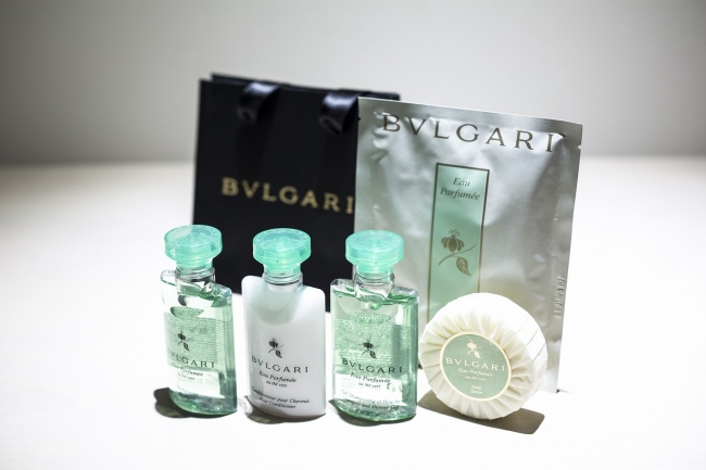 BVLGARI≪ブルガリ≫アメニティ　大阪ミナミエリアで初導入のブランド