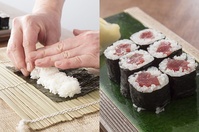 巻き寿司体験「板長直伝！巻き寿司の作り方」