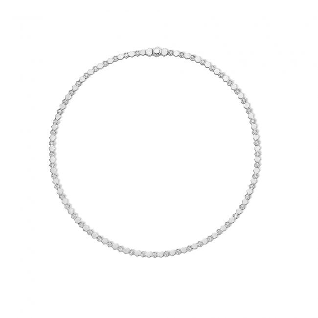 「ビー マイ ラブ」コレクション ネックレス (WG,ダイヤモンド) 2,710,000円（税抜価格）
