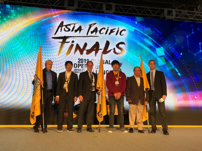 キャタピラー グローバル オペレータチャレンジ アジア大会 表彰式