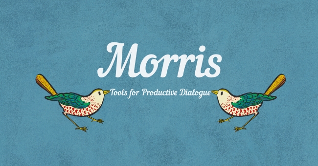 カードゲーム型の対話支援ツール、Morris（モリス）