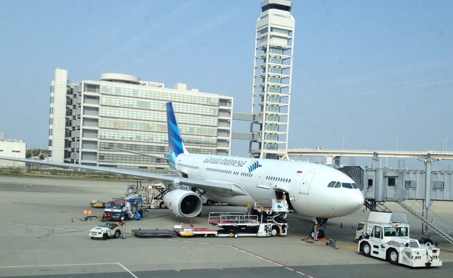 大阪（関西）-ジャカルタ路線使用機材（A330-200型機）