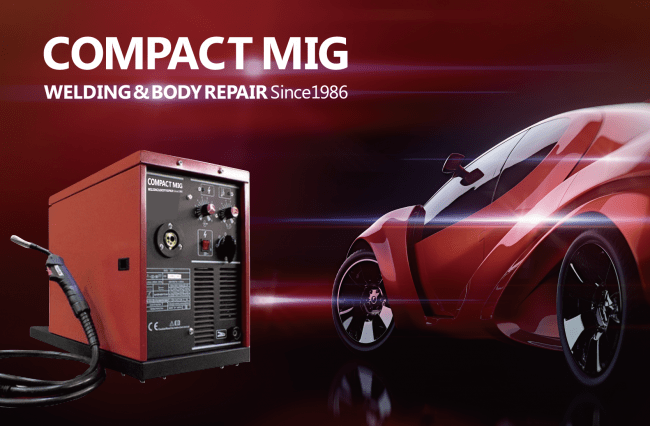 高性能半自動溶接機ブランド「COMPACT MIG（コンパクトミグ）」