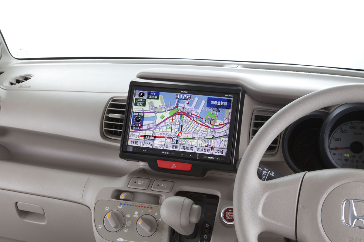 ECLIPSE(イクリプス)「9型大画面」カーナビがホンダ「N BOX」にも装着可能に｜富士通テン株式会社のプレスリリース