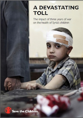 報告書：シリア内戦の大きすぎる犠牲：3年に及ぶ医療の崩壊が子どもたちに与える影響