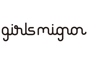 『girls mignon』ロゴ