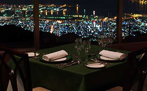六甲山ホテル「レトワール」からの夜景