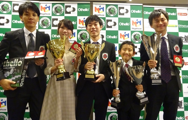 日本人選手（左から　福永さん、菅原さん、栗田さん、髙橋さん、高梨さん）
