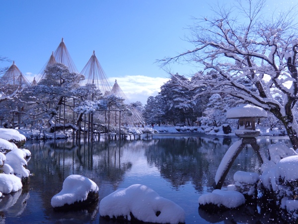 冬の石川県「兼六園」