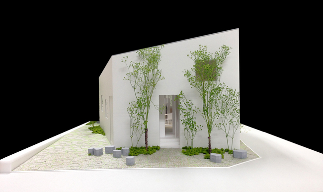 薩摩川内市スマートハウス模型の外観
