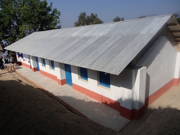 杉並区民の協力で完成した小学校（2013年12月）